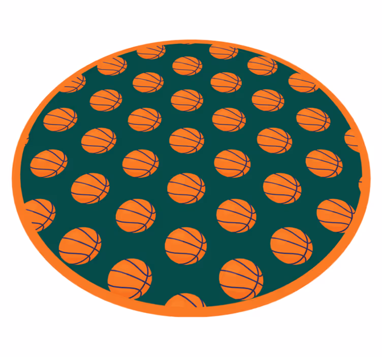 Vinylový koberec cesty basketbalová myšlienka - Tenstickers