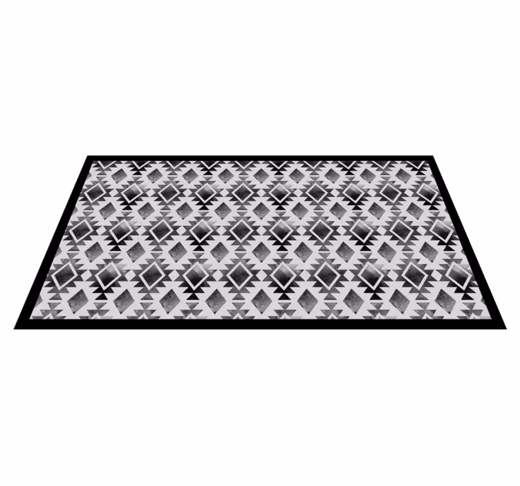 moderný vinylový koberec štýl geometrického vzoru - Tenstickers