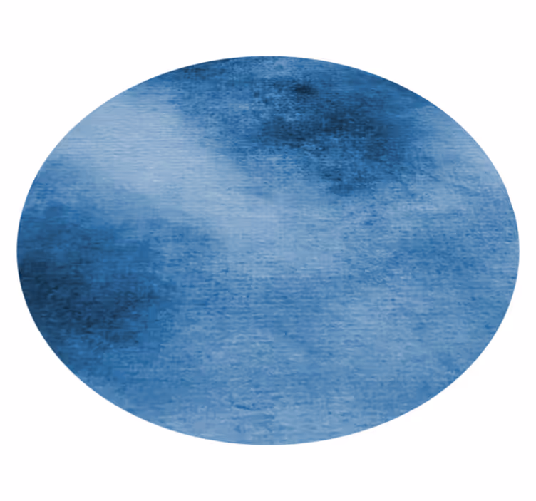 vinylový koberec do predsiene tmavo modrý vír - Tenstickers