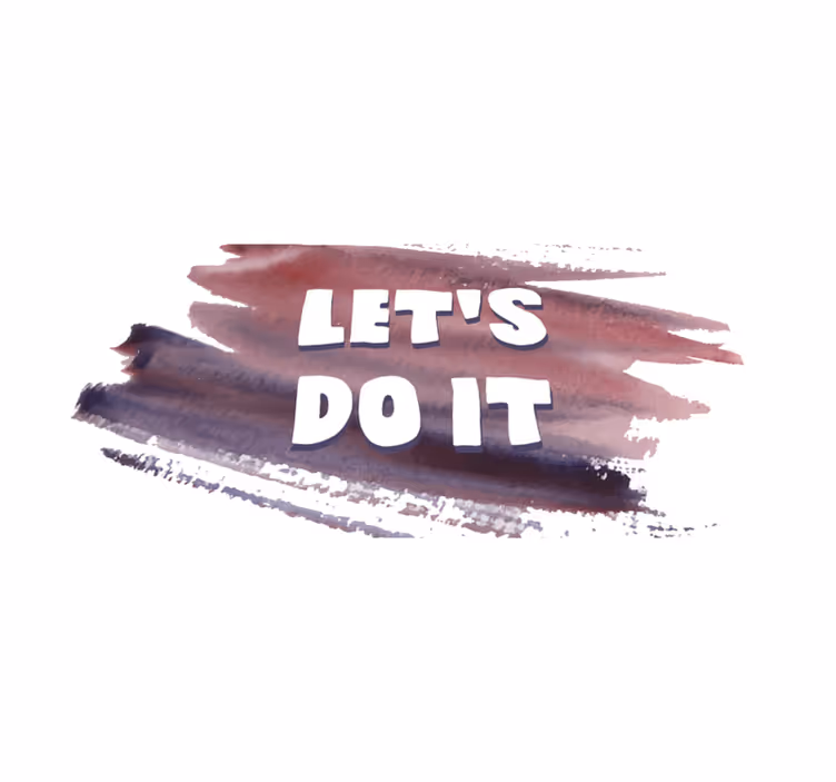 vinylový koberec minimalisticky poďme na to - Tenstickers