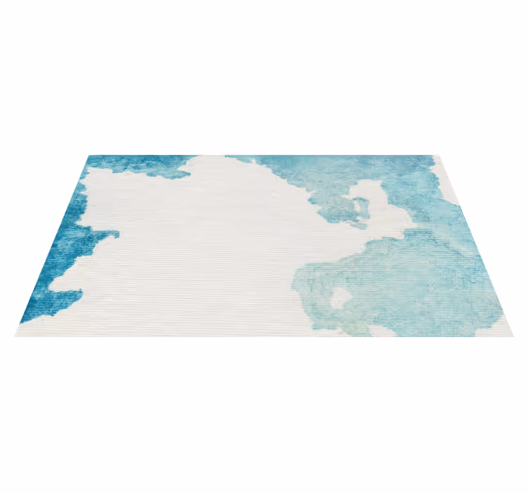 vinylový koberec do kúpelne jemný aqua efekt - Tenstickers