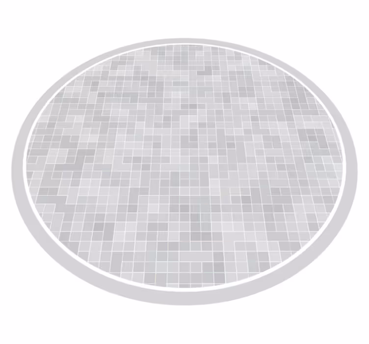 vinylový koberec do kúpelne elegantný mozaikový vzor - Tenstickers