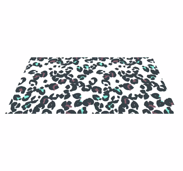 vinylový koberec zvierací vzor štýl leopardieho vzoru - Tenstickers