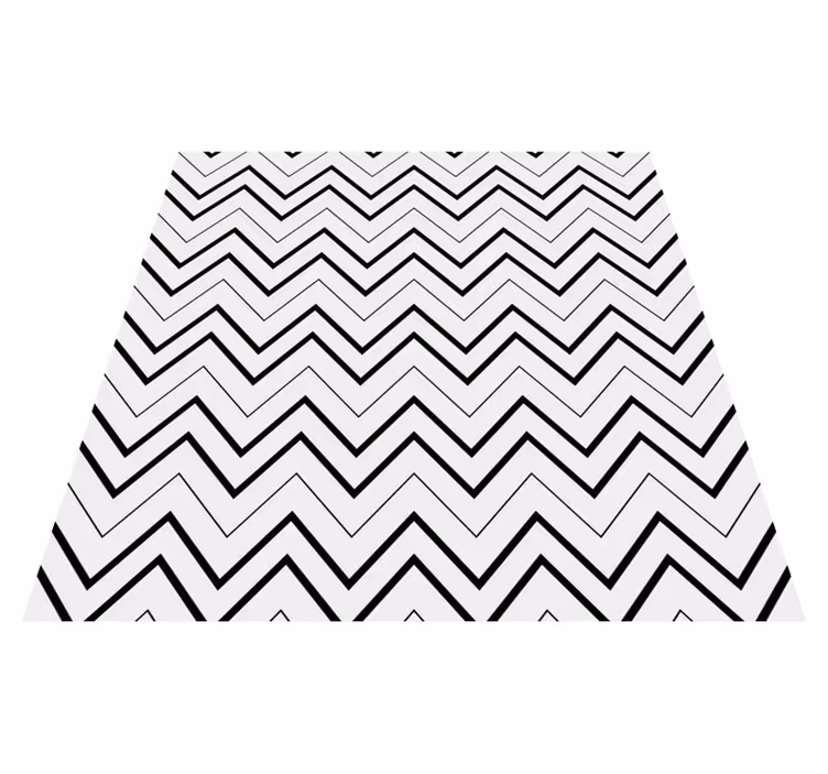 Vinylový koberec minimalisticky v štýle chevron - Tenstickers