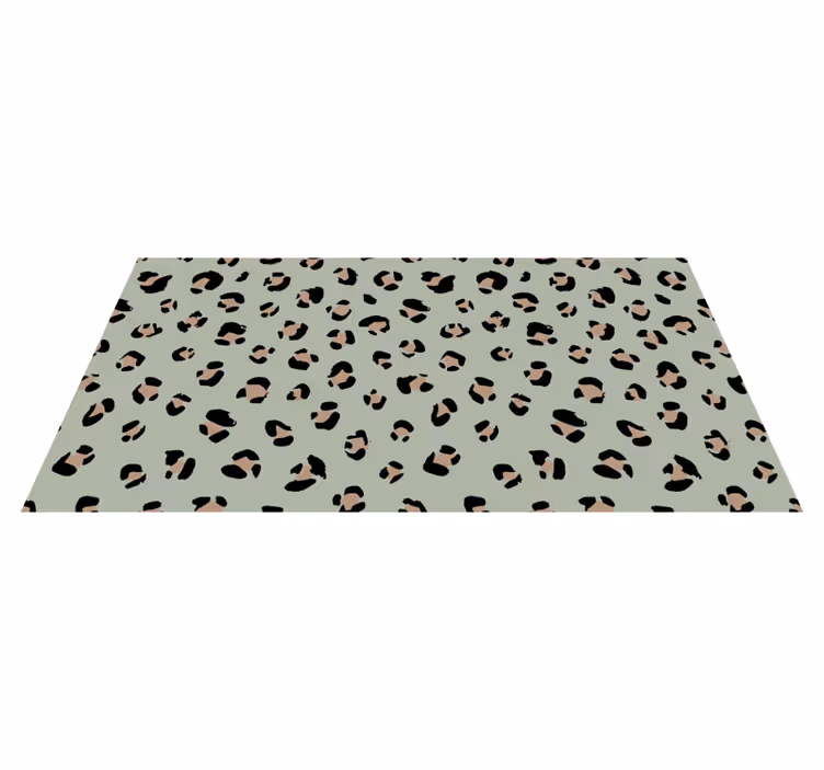 Vinylový koberec zvierací vzor s leopardím motívom - Tenstickers