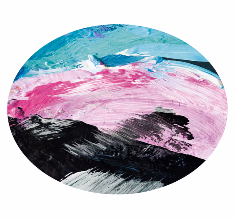 rôzne vzorované vinylové koberce živý abstraktný točenie - Tenstickers