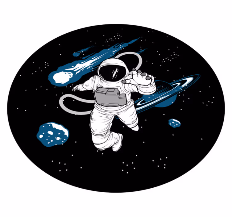 vinylový koberec cesty astro dobrodružstvo - Tenstickers