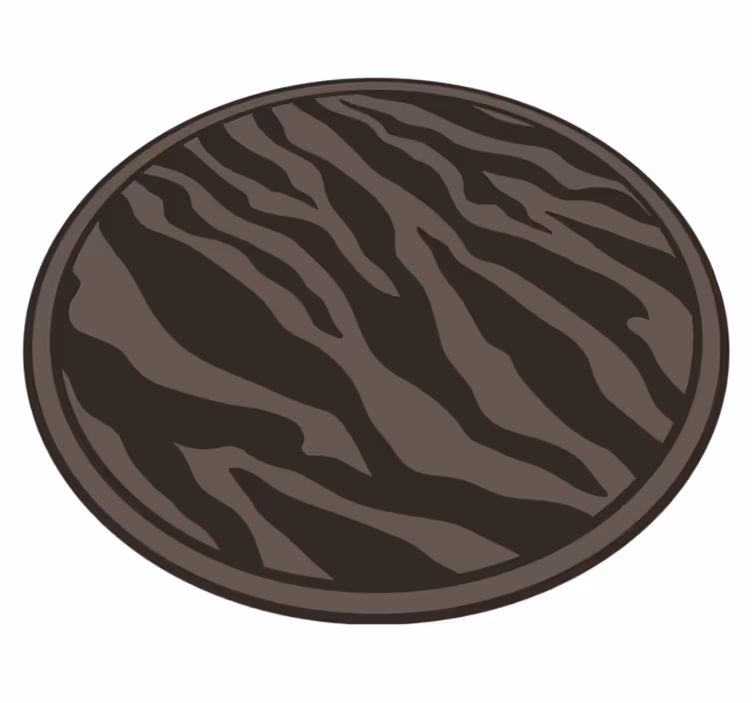 vinylový koberec zvierací vzor elegantný zebrí motív - Tenstickers
