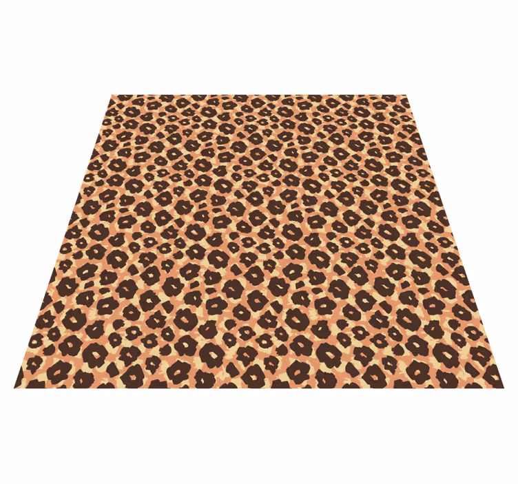 vinylový koberec zvierací vzor zmes leopardích vzorov - Tenstickers