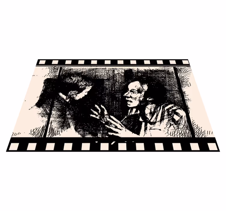 vinylový koberec na udalosti umenie filmových scén - Tenstickers