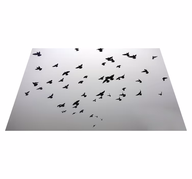 rôzne vinylové koberce pre deti vzor lietajúcich vtákov - Tenstickers