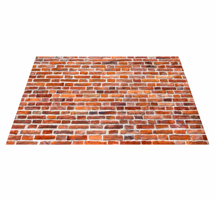 Klasický tehlový koberec "priemyselný štýl". - Tenstickers