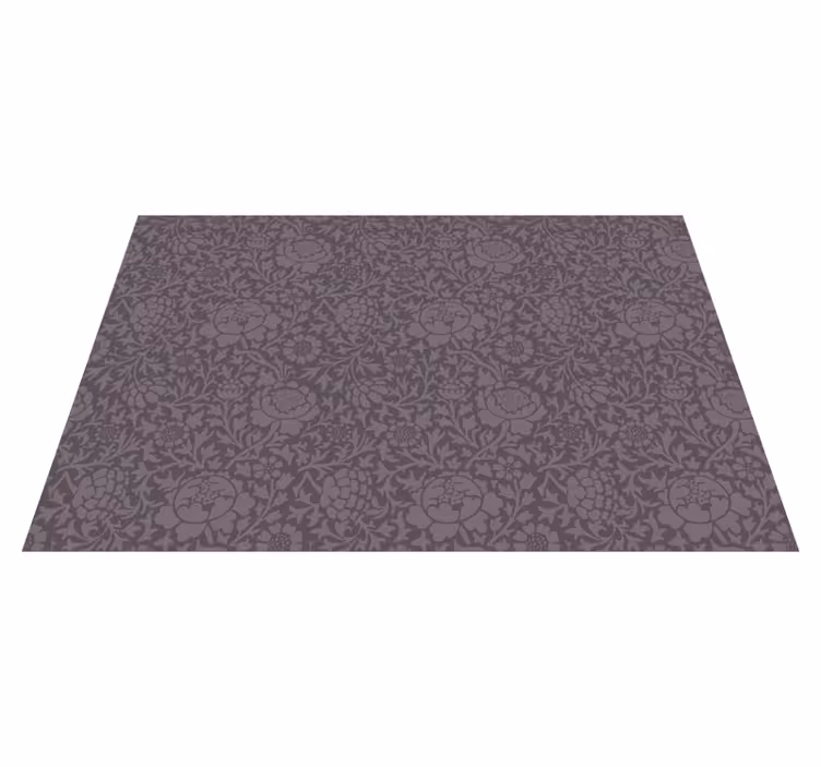 vinylový koberec kvety a rastliny elegant Floral Pattern - Tenstickers