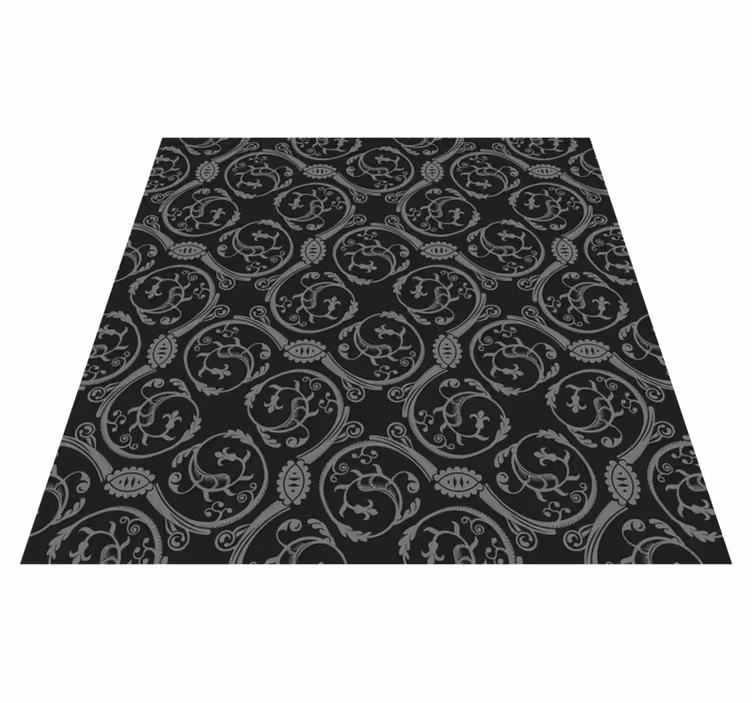 vinylový koberec mandala zdobený vzor mandaly - Tenstickers