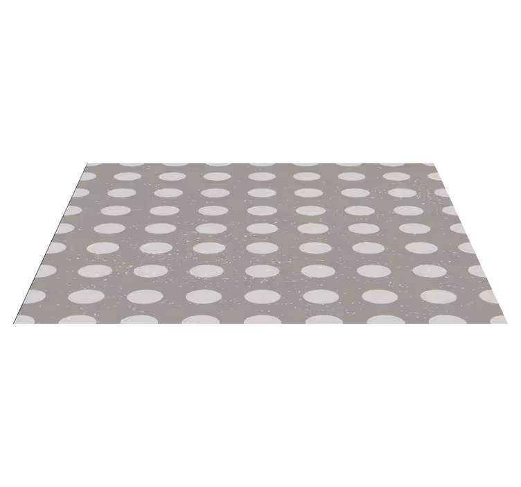 Geometrický vzor sivého kruhu geometrické koberce - Tenstickers