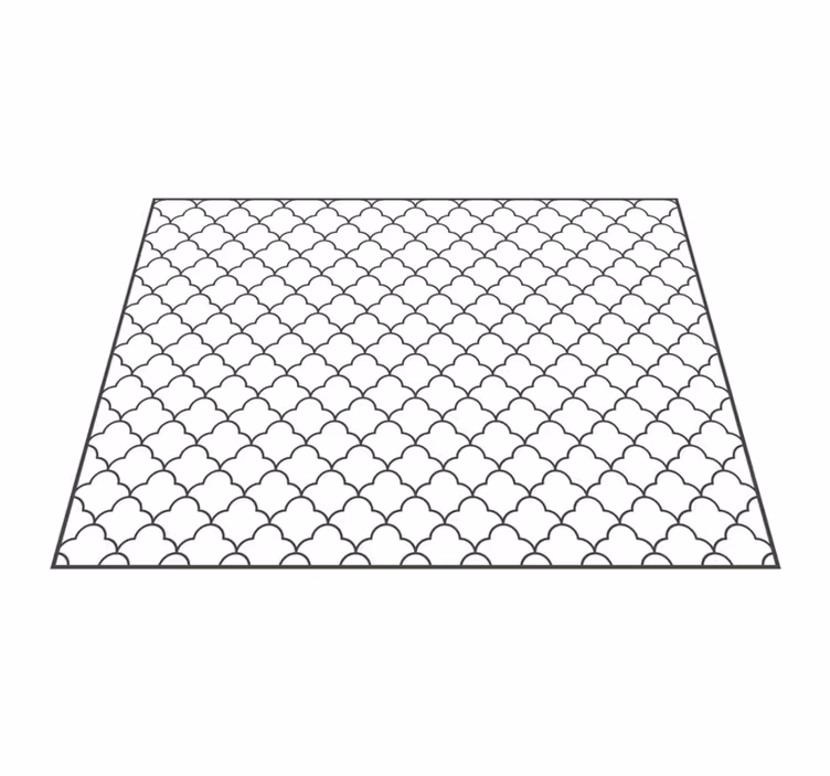 Geometrický marocký dizajn geometrické koberce - Tenstickers