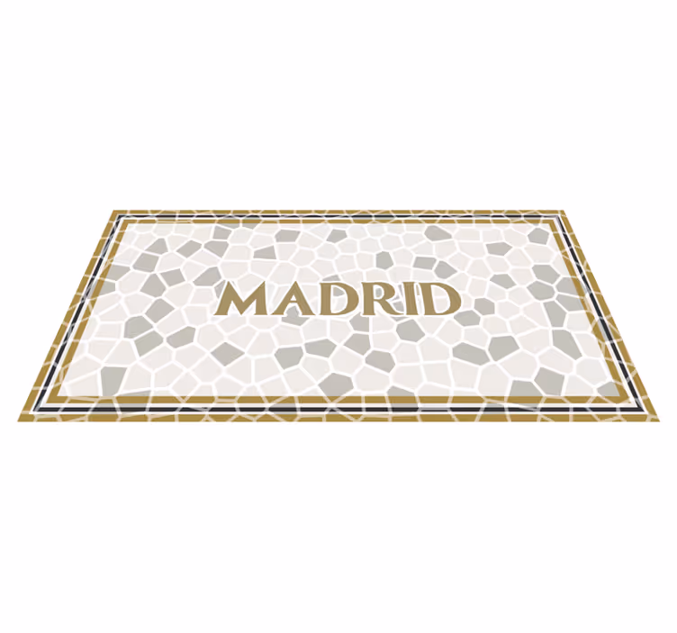 vinylový koberec meno madridský geometrický vzor - Tenstickers