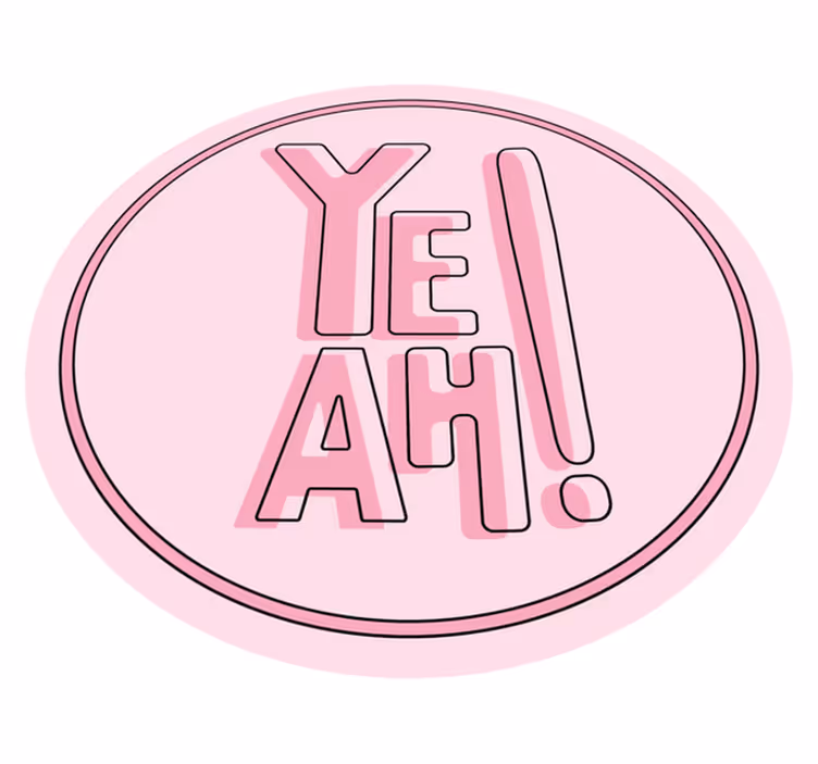 vinylový koberec citáty expresívny textový motív - Tenstickers