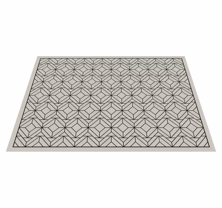 vinylový koberec do kúpelne geometrická kúpeľňová predložka - Tenstickers