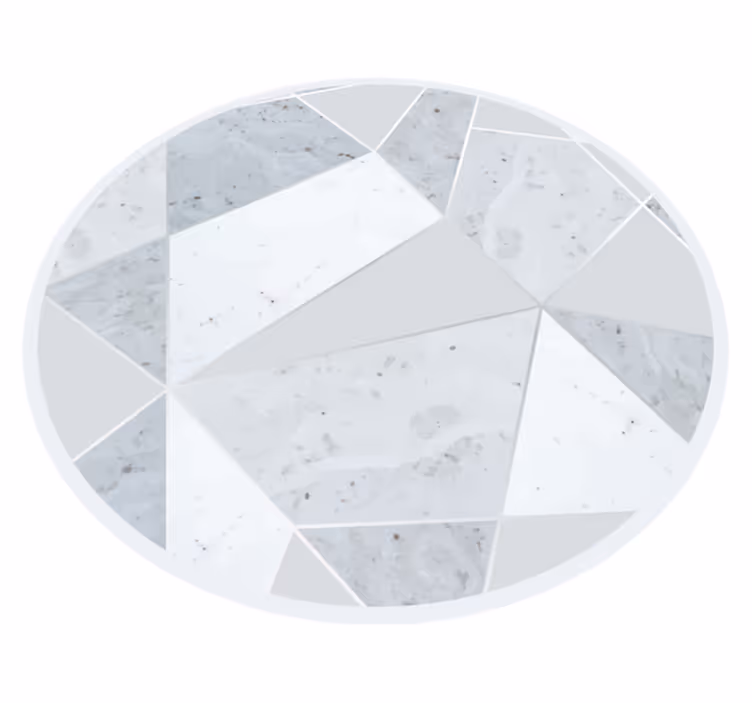 Mramorový vinylový koberec mramorová geometrická - Tenstickers