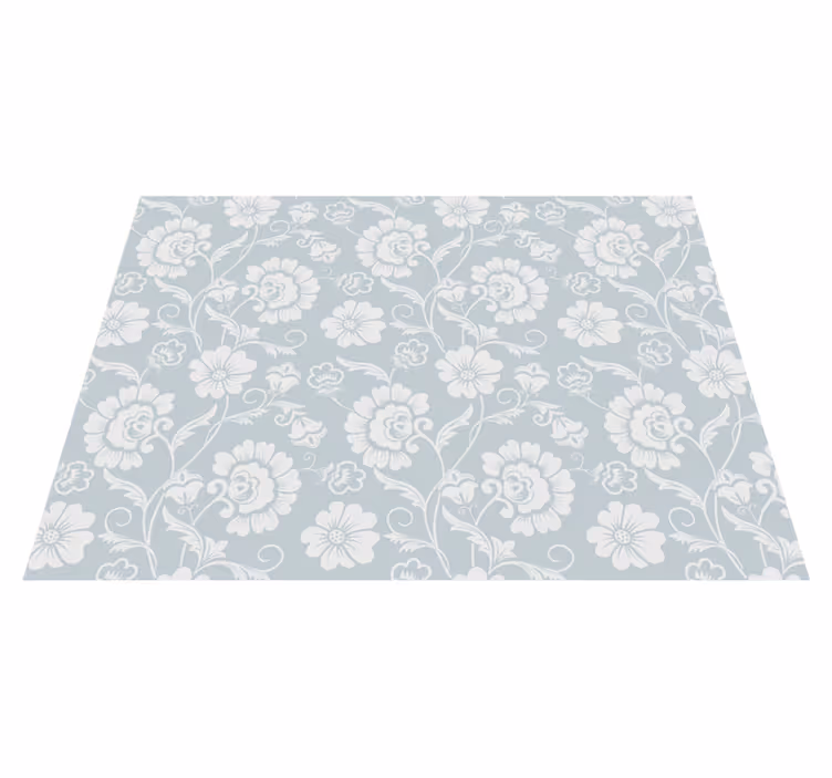 vinylový koberec kvety a rastliny elegant Floral Pattern - Tenstickers