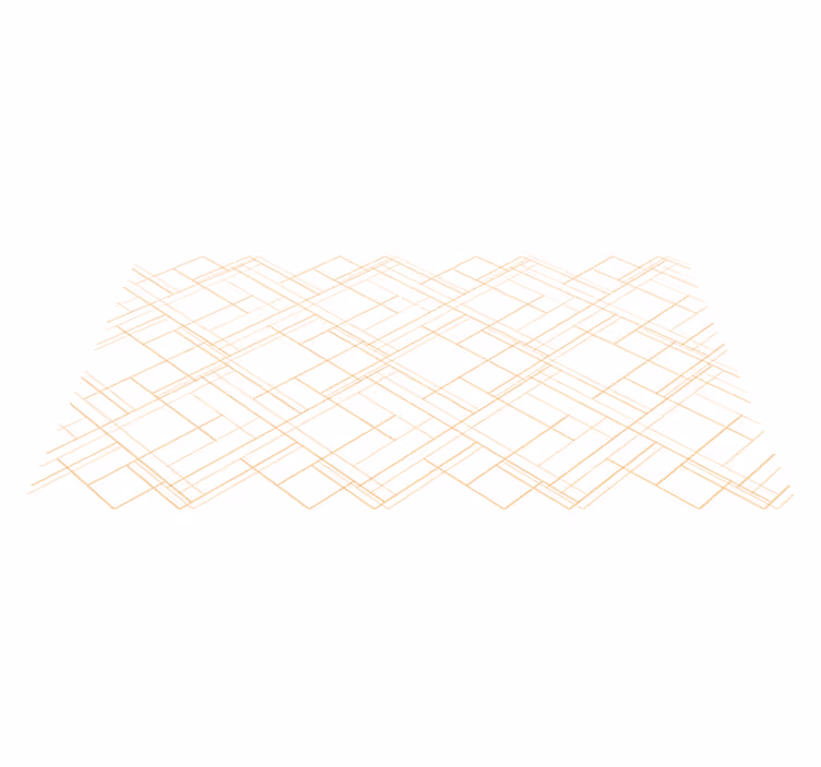 Vinylový koberec s geometrickými tvarmi minimalistický vzor - Tenstickers