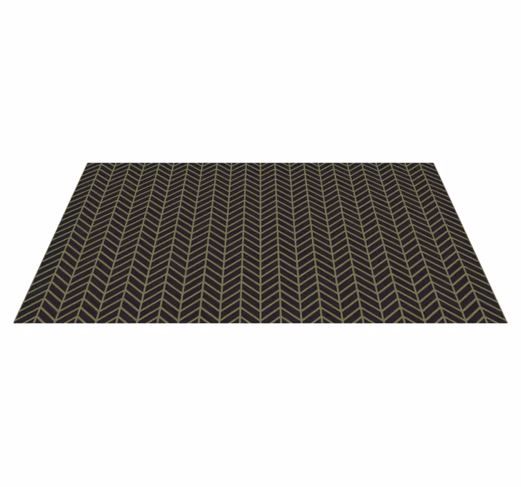 pruhovaný vinylový koberec herringbone Striped Pattern - Tenstickers