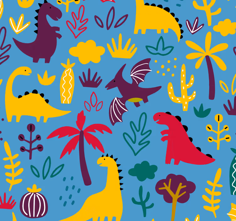 tapeta na stenu zvierata fauna dinosaurov - Tenstickers