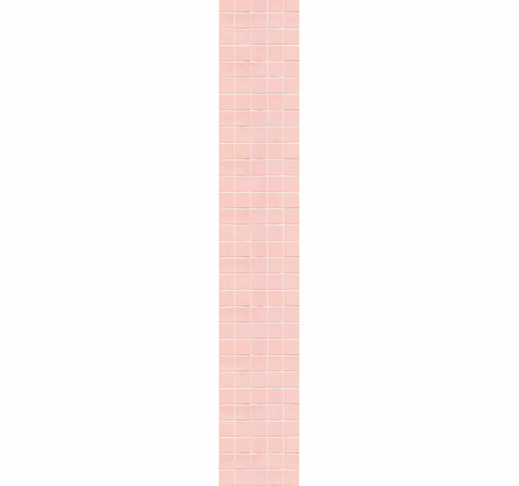 tapeta obkladačky ružový mozaikový vzor - Tenstickers
