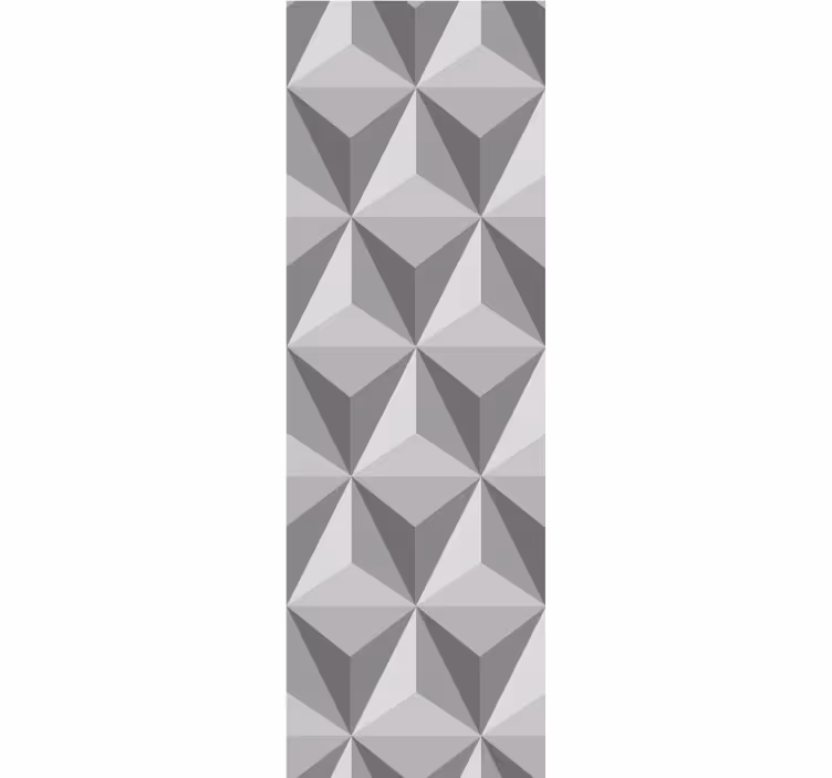 tapety geometrické vzory 3d pyramídový vzor - Tenstickers
