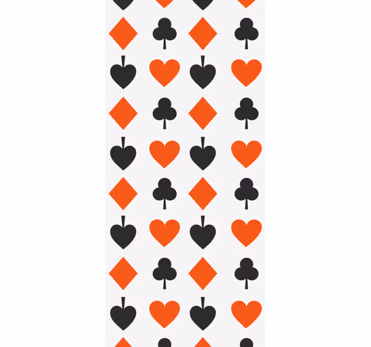 bodkovana tapeta vzor hravých tvarov - Tenstickers