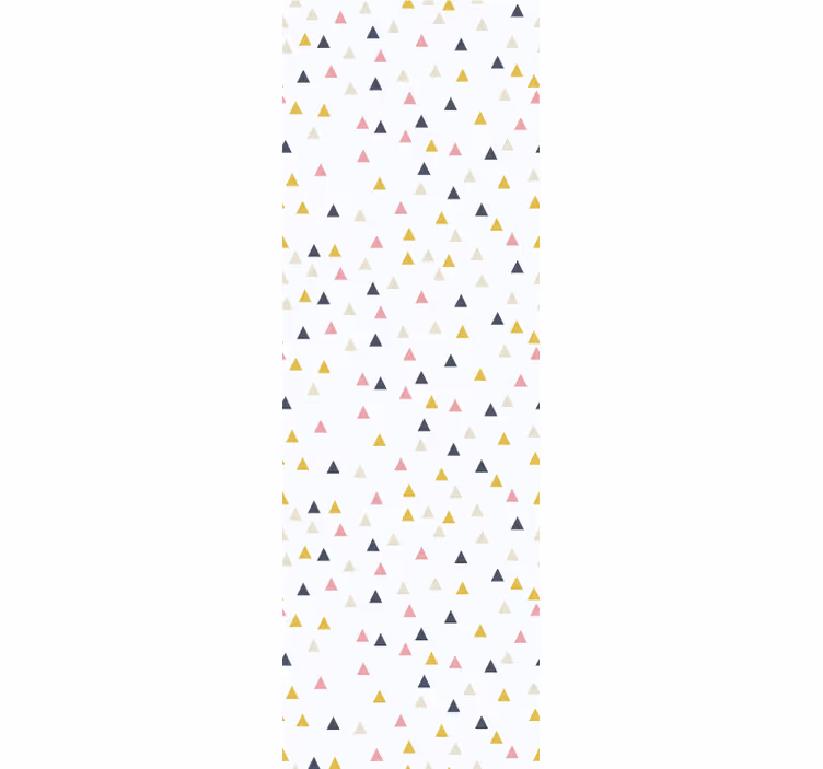 Tapety na stenu trojuholniky farebný minimalistický dizajn - Tenstickers