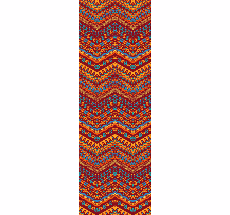 tapety do obývačky živý geometrický vzor - Tenstickers
