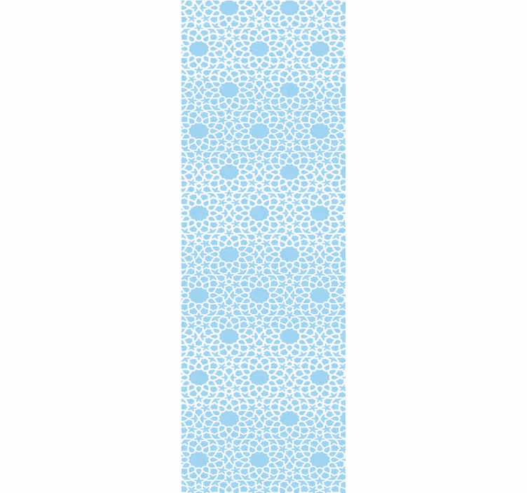 kvetinová tapeta kvetinový kruhový vzor - Tenstickers