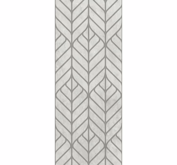 tapety do obývačky listový geometrický dizajn - Tenstickers