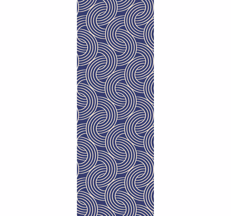 tapety geometrické vzory elegantné špirálové vlny - Tenstickers