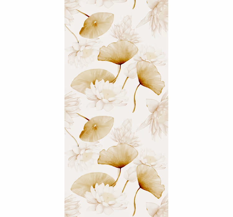 Tapety na stenu kvety s kvetinovým botanickým dizajnom - Tenstickers