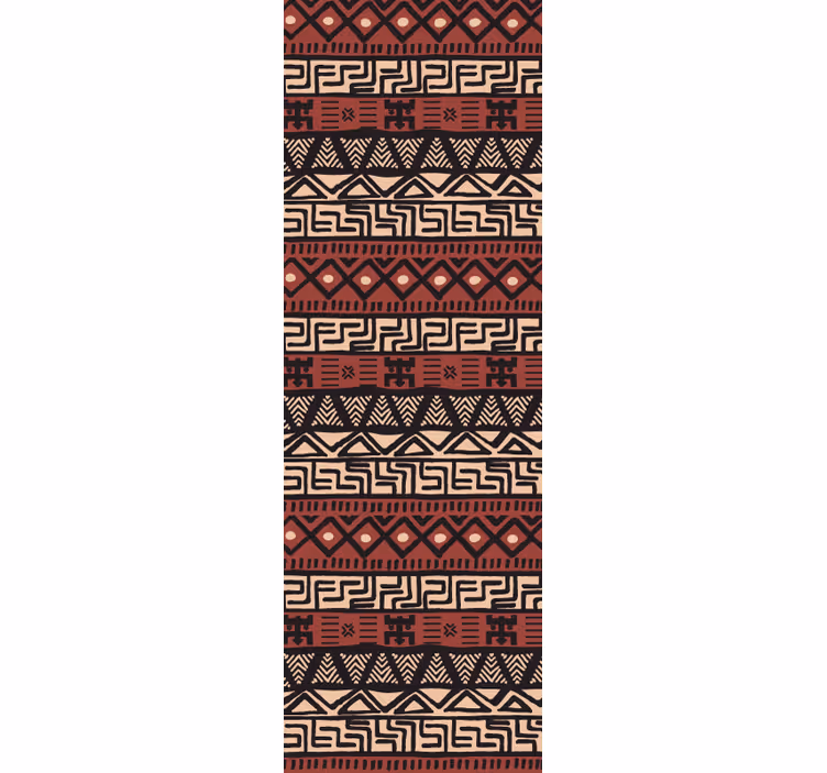 Tapety s ornamentami geometrické kmeňové vzory - Tenstickers