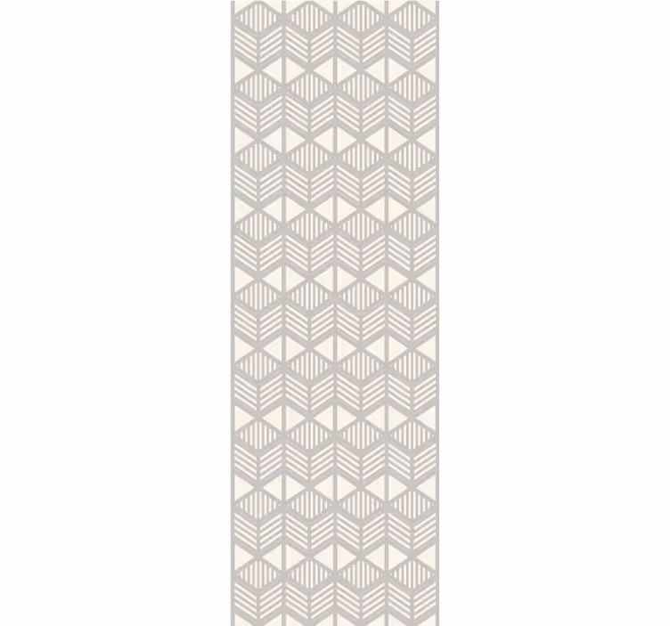 tapety geometrické vzory neutrálna chevronová mriežka - Tenstickers