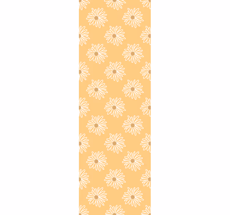 tapety na stenu kvety kvetinový žltý kvet - Tenstickers