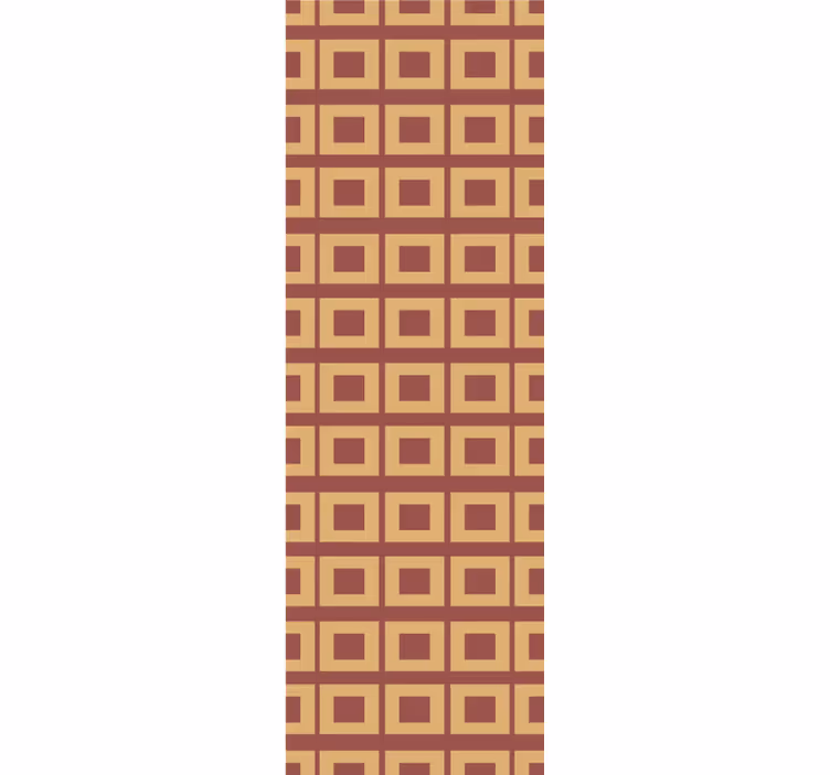 tapety so štvorcami retro geometrické bloky - Tenstickers