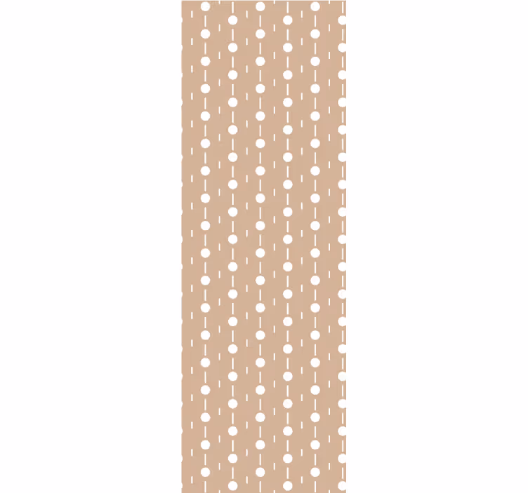 bodkovana tapeta kruhové biele bodky - Tenstickers
