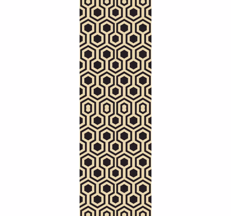 tapety geometrické vzory voštinový šesťuholníkový vzor - Tenstickers