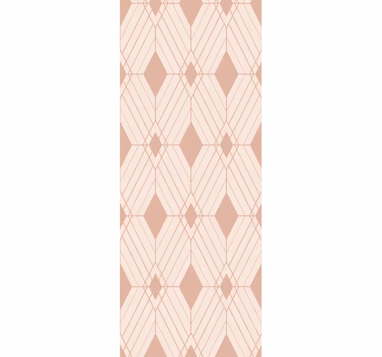tapety geometrické vzory pastelové deko diamanty - Tenstickers
