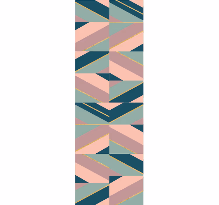 tapety geometrické vzory abstraktné pastelové uhly - Tenstickers