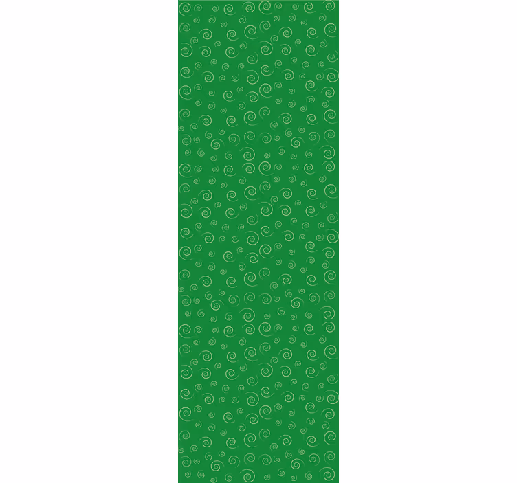 vzorované tapety špirálovité zelené víry - Tenstickers