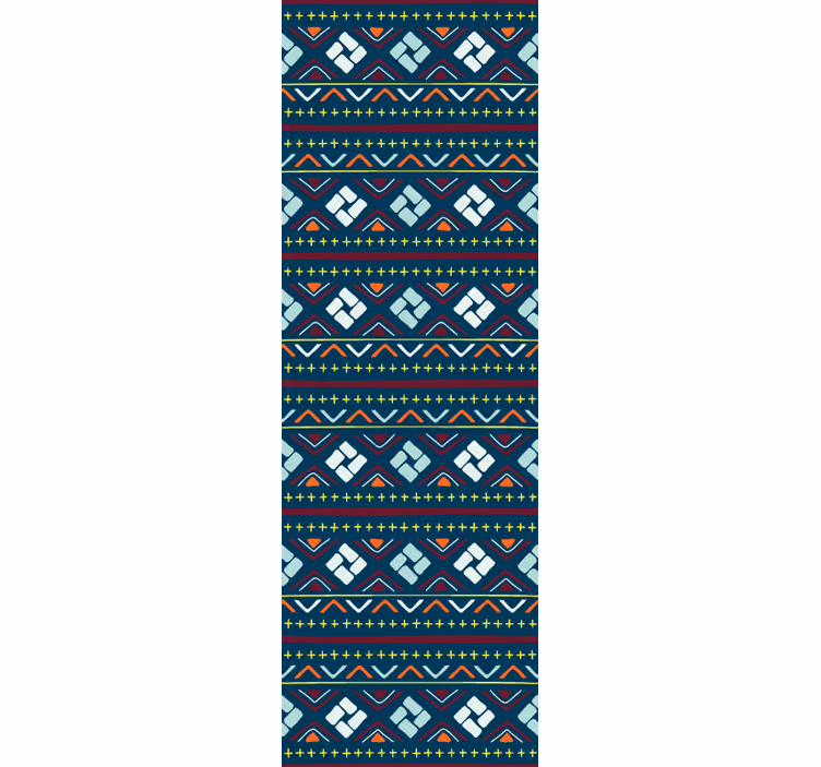 Tapety geometrické vzory farebné bloky - Tenstickers