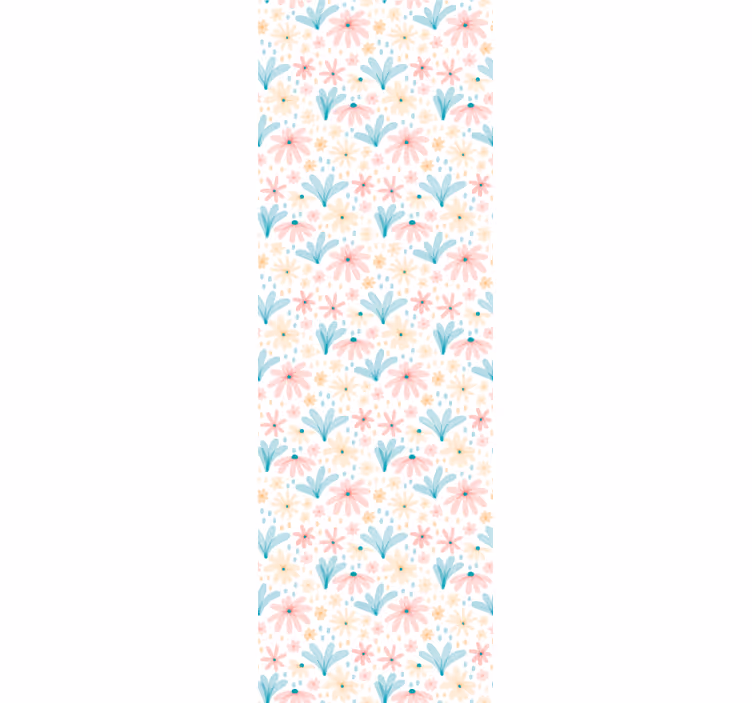tapety na stenu kvety vibrácie kvetinovej záhrady - Tenstickers