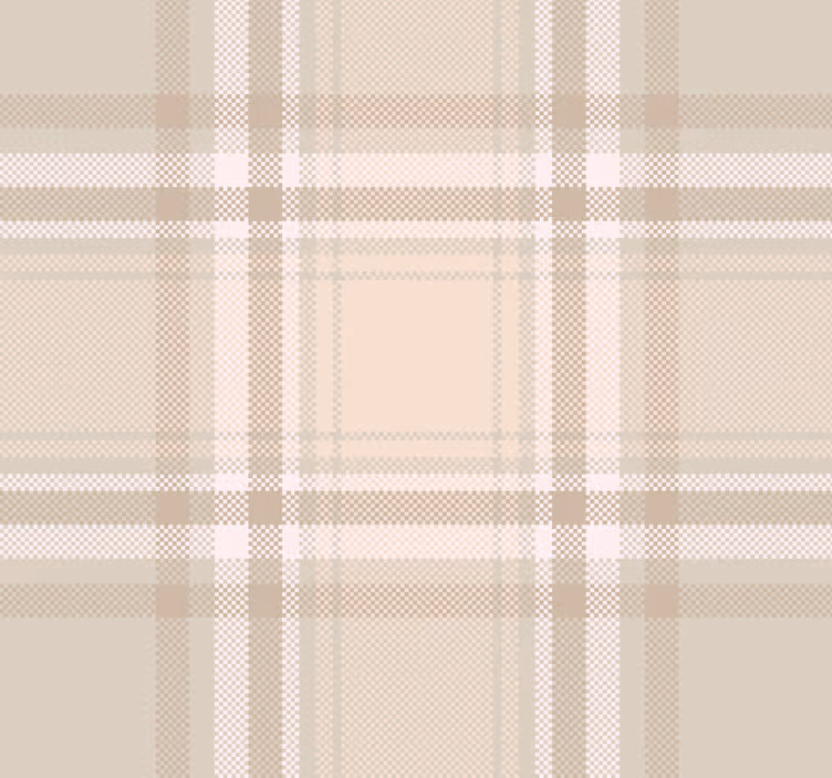 tapety do obývačky burberry vzor - Tenstickers