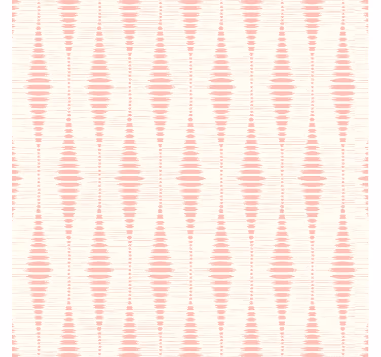 Geometrické tapety pastelovo ružová rabaul ikat - Tenstickers